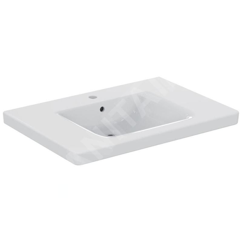 Ideal Standard Connect Freedom - Lavabo 800x560 mm, 1 ouverture pour mitigeur, blanc E548401 Ideal Standard Connect Freedom - Lavabo 800x560 mm, 1 ouverture pour mitigeur, blanc E548401