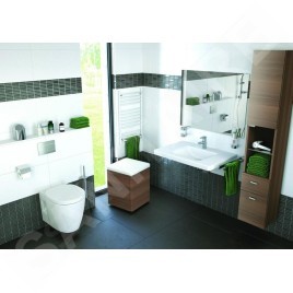 Ideal Standard Connect Freedom - Lavabo 800x560 mm, 1 ouverture pour mitigeur, blanc E548401