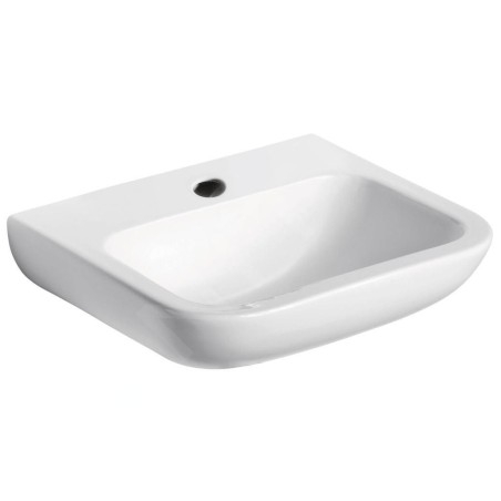 Ideal Standard Contour 21 - Lavabo 400x365 mm, 1 ouverture pour mitigeur, sans déversoir, blanc S240601