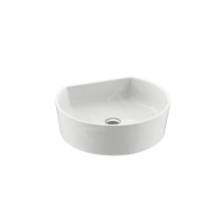 Ravak Moon - Vasque à poser, 400x355 mm, blanc XJN01300001