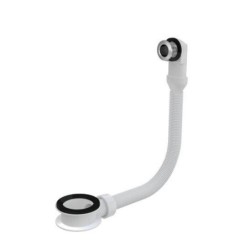 Alcadrain Accessoires - Ensemble de vidange de lavabo avec trop-plein, chromé A328CR