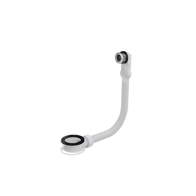Alcadrain Accessoires - Ensemble de vidange de lavabo avec trop-plein, chromé A328CR Alcadrain Accessoires - Ensemble de vidange de lavabo avec trop-plein, chromé A328CR