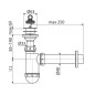 Alcadrain Siphons - Siphon de lavabo, blanc A42 Alcadrain Siphons - Siphon de lavabo, blanc A42
