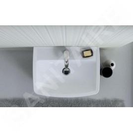 Kolo Rekord - Lavabo, 500x380 mm, 1 point d'amorçage, blanc K91952000
