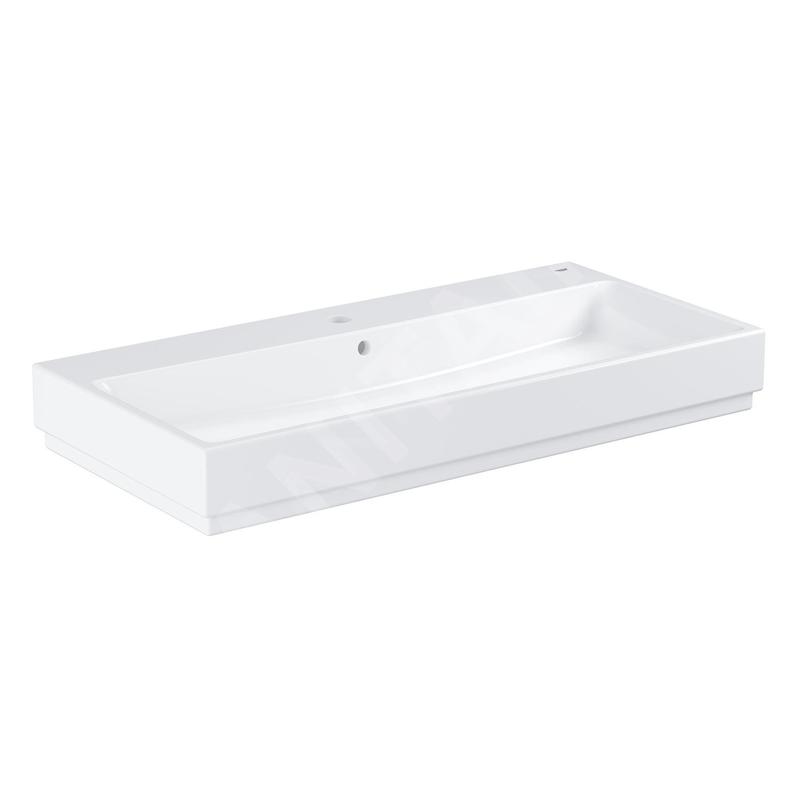 Grohe Cube Ceramic - Lavabo avec trop-plein, 1010x490 mm, PureGuard, blanc alpin 3938600H Grohe Cube Ceramic - Lavabo avec trop-plein, 1010x490 mm, PureGuard, blanc alpin 3938600H