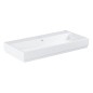 Grohe Cube Ceramic - Lavabo avec trop-plein, 1010x490 mm, PureGuard, blanc alpin 3938600H Grohe Cube Ceramic - Lavabo avec trop-plein, 1010x490 mm, PureGuard, blanc alpin 3938600H