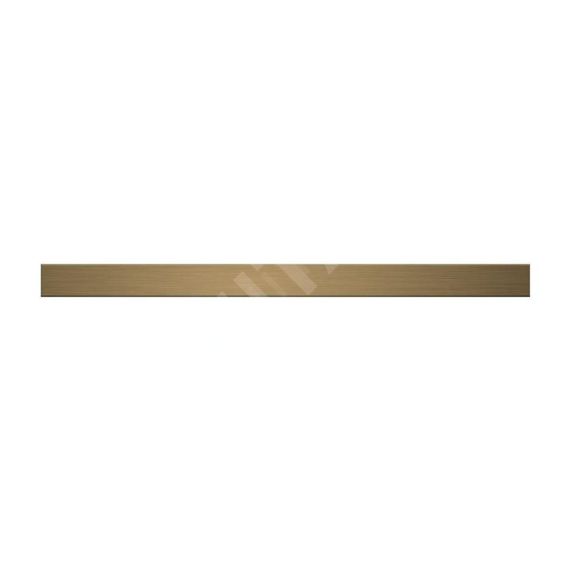I-Drain DZIGNSTONE - Grille de conception pour baignoires Solid Linear, longueur 79 cm, or DP.GS.G.0792