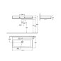 Grohe Cube Ceramic - Lavabo avec trop-plein, 1010x490 mm, PureGuard, blanc alpin 3938600H Grohe Cube Ceramic - Lavabo avec trop-plein, 1010x490 mm, PureGuard, blanc alpin 3938600H