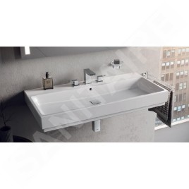 Grohe Cube Ceramic - Lavabo avec trop-plein, 1010x490 mm, PureGuard, blanc alpin 3938600H