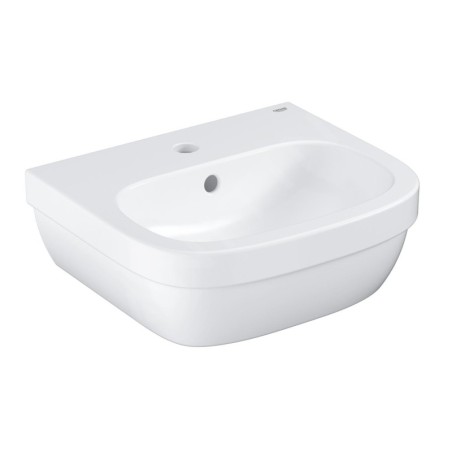 Grohe Euro Ceramic - Lave-mains avec trop-plein, 450x400 mm, blanc alpin 39324000