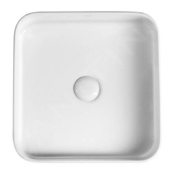 Sapho Lavabos - Lavabo Blade 400x400 mm, blanc WH050