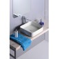Sapho Lavabos - Lavabo Blade 400x400 mm, blanc WH050