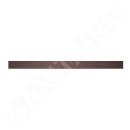 I-Drain Liquid - Grille pour bac à douche liquide, longueur 70 cm, chocolat EDRO.C.0700