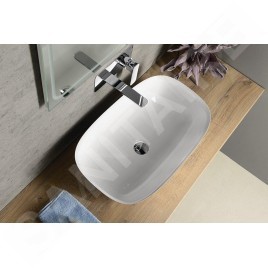 Sapho Reiko - Lavabo 600x360 mm, blanc RE600