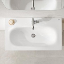 Grohe Essence - Lavabo avec trop-plein, 700x485 mm, PureGuard, blanc alpin 3956400H