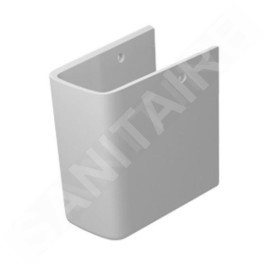 Duravit ME by Starck - Cache-siphon pour lavabos ME by Starck 071945, avec WonderGliss, blanc alpin 08584100001