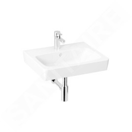 Jika Lyra plus - Lavabo 550x450 mm, avec trop-plein, avec trou pour robinetterie, blanc H8103810001041
