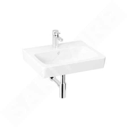 Jika Lyra plus - Lavabo 550x450 mm, avec trop-plein, avec trou pour robinetterie, blanc H8103810001041