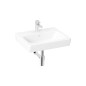 Jika Lyra plus - Lavabo 550x450 mm, avec trop-plein, avec trou pour robinetterie, blanc H8103810001041 Jika Lyra plus - Lavabo 550x450 mm, avec trop-plein, avec trou pour robinetterie, blanc H8103810001041