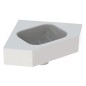 Geberit iCon - Lave-mains d'angle 460x330 mm, sans trou, sans trop-plein, blanc 124730000 Geberit iCon - Lave-mains d'angle 460x330 mm, sans trou, sans trop-plein, blanc 124730000