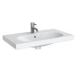 Geberit Acanto - Lavabo 750x422 mm, avec 1 trou, avec trop-plein, blanc 500.632.01.2 Geberit Acanto - Lavabo 750x422 mm, avec 1 trou, avec trop-plein, blanc 500.632.01.2