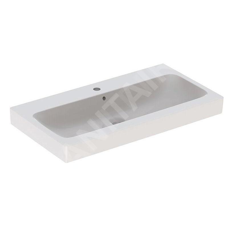 Geberit iCon - Lavabo 900x485 mm, avec 1 trou, avec trop-plein 124590000 Geberit iCon - Lavabo 900x485 mm, avec 1 trou, avec trop-plein 124590000