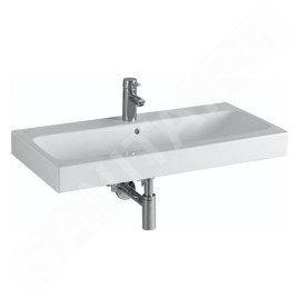 Geberit iCon - Lavabo 900x485 mm, avec 1 trou, avec trop-plein 124590000