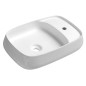 Sapho Lavabos - Lavabo Aventin 600x400 mm, sans trop-plein, blanc VN060 Sapho Lavabos - Lavabo Aventin 600x400 mm, sans trop-plein, blanc VN060