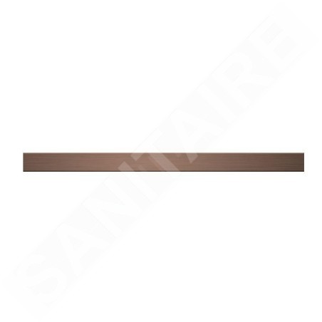 I-Drain Liquid - Grille pour bac à douche Liquid, longueur 80 cm, cuivre EDRO.K.0800
