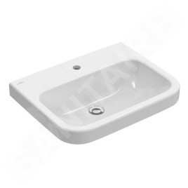 Villeroy & Boch Architectura - Lavabo 550x470 mm, sans trop-plein, trou de robinetterie, blanc alpin 41885601