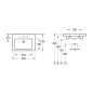 Villeroy & Boch Subway 2.0 - Lavabo 650x470 mm, avec trop-plein, trou de robinetterie, blanc alpin 7113KG01 Villeroy & Boch Subway 2.0 - Lavabo 650x470 mm, avec trop-plein, trou de robinetterie, blanc alpin 7113KG01