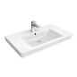 Villeroy & Boch Subway 2.0 - Lavabo 800x470 mm, avec trop-plein, trou de robinetterie, blanc alpin 71758G01 Villeroy & Boch Subway 2.0 - Lavabo 800x470 mm, avec trop-plein, trou de robinetterie, blanc alpin 71758G01