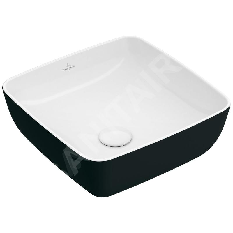 Villeroy & Boch Artis - Vasque , 410x410 mm, Coal Black 417841BCT8