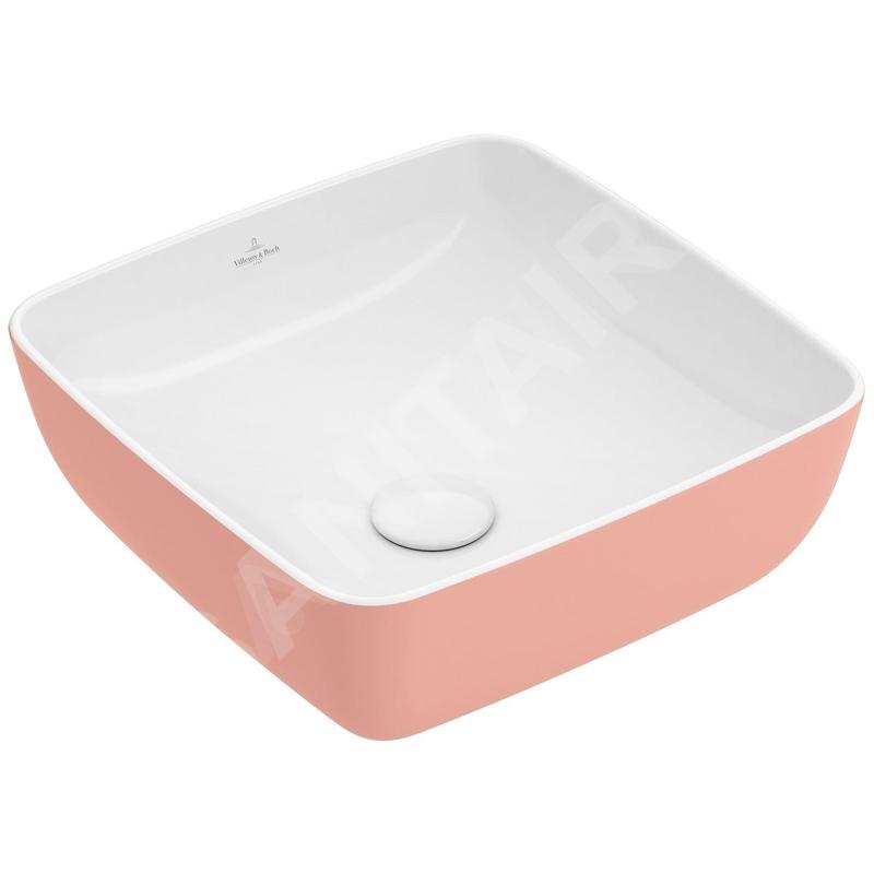 Villeroy & Boch Artis - Vasque, 410x410 mm, Powder 417841BCT0 Villeroy & Boch Artis - Vasque, 410x410 mm, Powder 417841BCT0