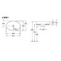 Villeroy & Boch Artis - Vasque, 610x410 mm, Powder 419861BCT0 Villeroy & Boch Artis - Vasque, 610x410 mm, Powder 419861BCT0