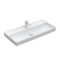 Villeroy & Boch Collaro - Meuble lavabo 1000x470 mm, sans trop-plein, trou de robinetterie, blanc alpin 4A33A201