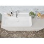 Villeroy & Boch Collaro - Meuble lavabo 1000x470 mm, sans trop-plein, trou de robinetterie, blanc alpin 4A33A201