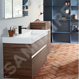 Villeroy & Boch Collaro - Meuble lavabo 1200x470 mm, sans trop-plein, trou de robinetterie, blanc alpin 4A33C201