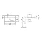Villeroy & Boch Collaro - Meuble lavabo 800x470 mm, sans trop-plein, sans trou de robinetterie, CeramicPlus, Stone White Villeroy & Boch Collaro - Meuble lavabo 800x470 mm, sans trop-plein, sans trou de robinetterie, CeramicPlus, Stone White