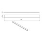 I-Drain Liquid - Grille pour bac à douche Liquid, longueur 90 cm, or clair EDRO.WG.0900