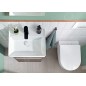 Villeroy & Boch Collaro - Lave-mains 500x400 mm, sans trop-plein, un trou de robinetterie, CeramicPlus, Star White 433451RW