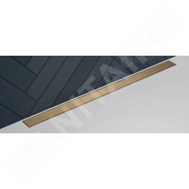 I-Drain Liquid - Grille pour bac à douche Liquid, longueur 90 cm, or EDRO.G.0900