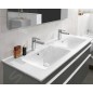 Villeroy & Boch Venticello - Meuble double-lavabo 1300x500 mm, avec trop-plein, 2 trous de robinetterie, blanc alpin 4111DL01 Villeroy & Boch Venticello - Meuble double-lavabo 1300x500 mm, avec trop-plein, 2 trous de robinetterie, blanc alpin 4111DL01