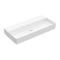 Villeroy & Boch Memento 2.0 - Lavabo 1000x470 mm, sans trop-plein, sans trou de robinetterie, blanc alpin 4A22A301 Villeroy & Boch Memento 2.0 - Lavabo 1000x470 mm, sans trop-plein, sans trou de robinetterie, blanc alpin 4A22A301