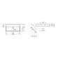 Villeroy & Boch Memento 2.0 - Lavabo 1000x470 mm, sans trop-plein, sans trou de robinetterie, CeramicPlus, blanc alpin 4A22A3R1 Villeroy & Boch Memento 2.0 - Lavabo 1000x470 mm, sans trop-plein, sans trou de robinetterie, CeramicPlus, blanc alpin 4A22A3R1