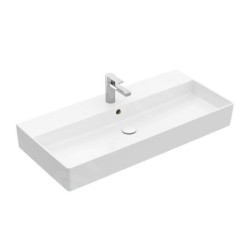Villeroy & Boch Memento 2.0 - Lavabo 1000x470 mm, avec trop-plein, trou de robinetterie, CeramicPlus, blanc alpin 4A22A5R1