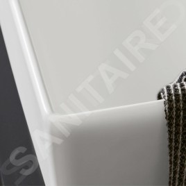 Villeroy & Boch Memento 2.0 - Lavabo 1200x470 mm, sans trop-plein, trou de robinetterie, CeramicPlus, blanc alpin 4A22C2R1