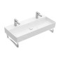 Villeroy & Boch Memento 2.0 - Lavabo 1200x470 mm, sans trop-plein, trou de robinetterie, CeramicPlus, blanc alpin 4A22C2R1 Villeroy & Boch Memento 2.0 - Lavabo 1200x470 mm, sans trop-plein, trou de robinetterie, CeramicPlus, blanc alpin 4A22C2R1