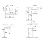 Villeroy & Boch Architectura - Lavabo 550x470 mm, sans trop-plein, trou de robinetterie, CeramicPlus, blanc alpin 418856R1 Villeroy & Boch Architectura - Lavabo 550x470 mm, sans trop-plein, trou de robinetterie, CeramicPlus, blanc alpin 418856R1