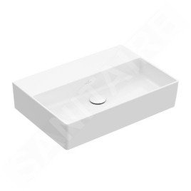 Villeroy & Boch Memento 2.0 - Lavabo 600x420 mm, sans trop-plein, sans trou de robinetterie, blanc alpin 4A226301